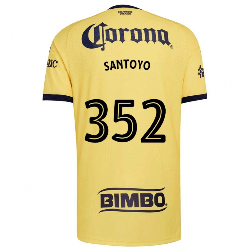 Danxen Kinder Julio Santoyo #352 Gelb Rot Schwarz Heimtrikot Trikot 2026/27 T-Shirt Schweiz