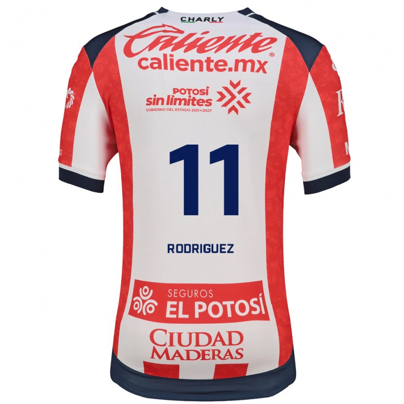 Danxen Kinder David Rodríguez #11 Rot Weiß Schwarz Heimtrikot Trikot 2026/27 T-Shirt Schweiz