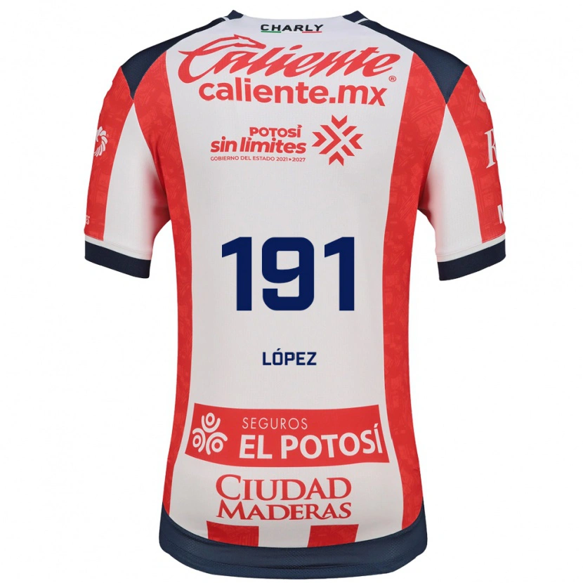 Danxen Kinder Juan López #191 Rot Weiß Schwarz Heimtrikot Trikot 2026/27 T-Shirt Schweiz