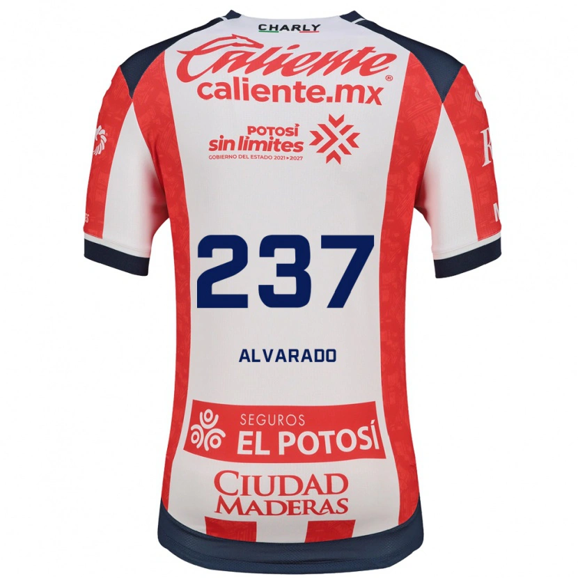 Danxen Kinder Luis Alvarado #237 Rot Weiß Schwarz Heimtrikot Trikot 2026/27 T-Shirt Schweiz