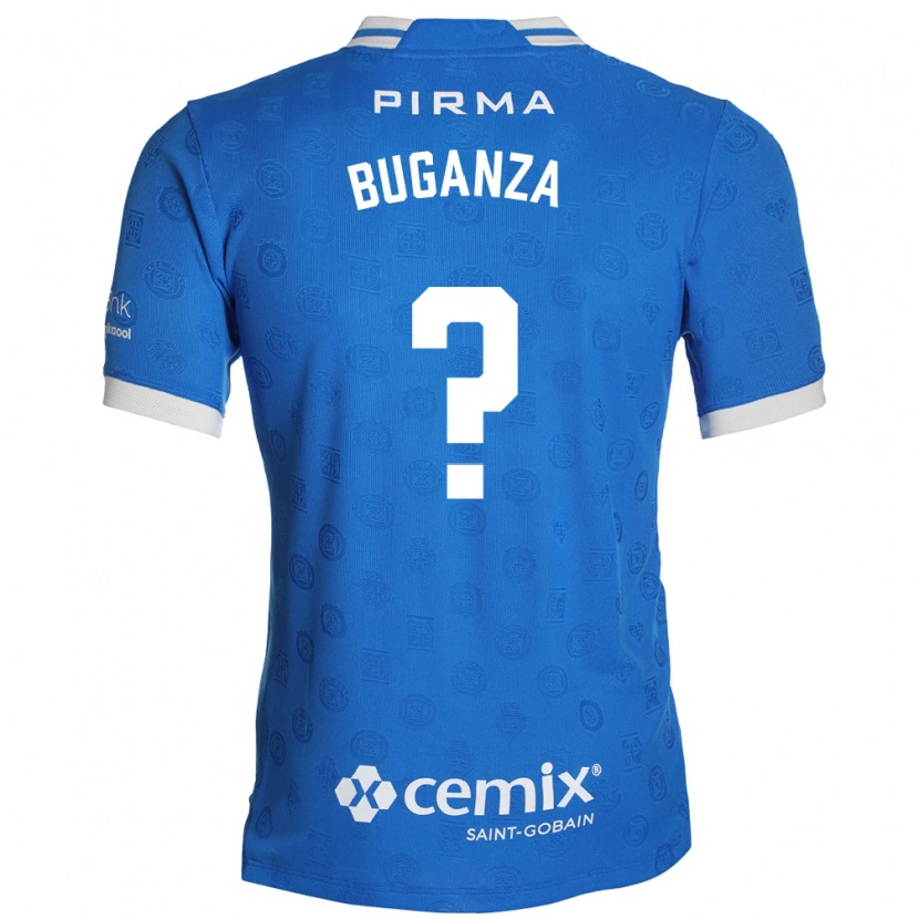 Danxen Kinder Franco Buganza #0 Blau Weiß Rot Heimtrikot Trikot 2026/27 T-Shirt Schweiz