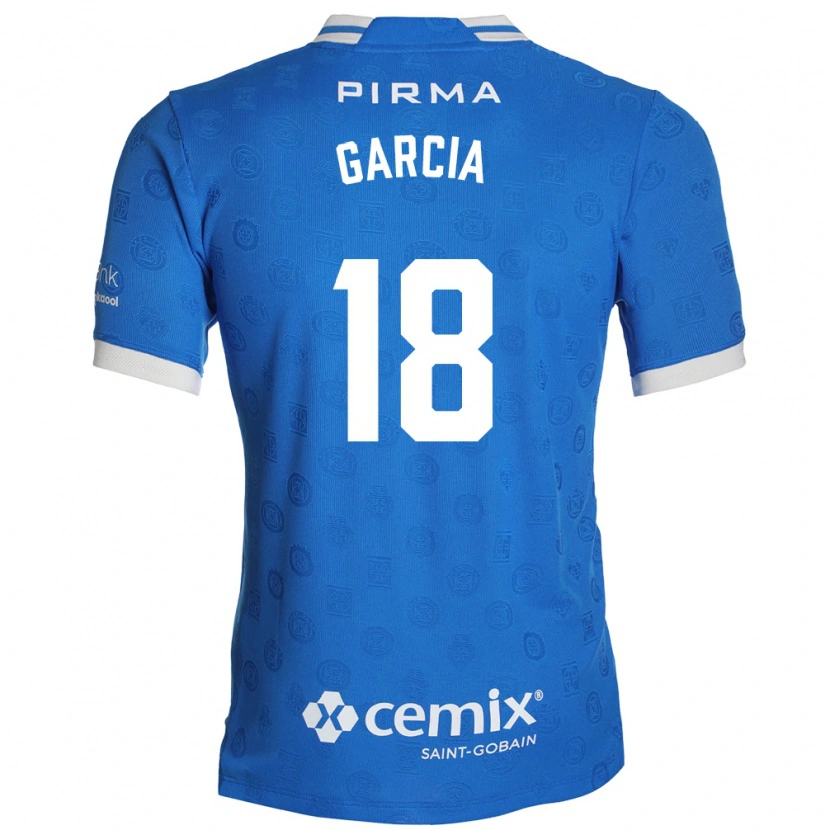 Danxen Kinder Diana Garcia #18 Blau Weiß Rot Heimtrikot Trikot 2026/27 T-Shirt Schweiz
