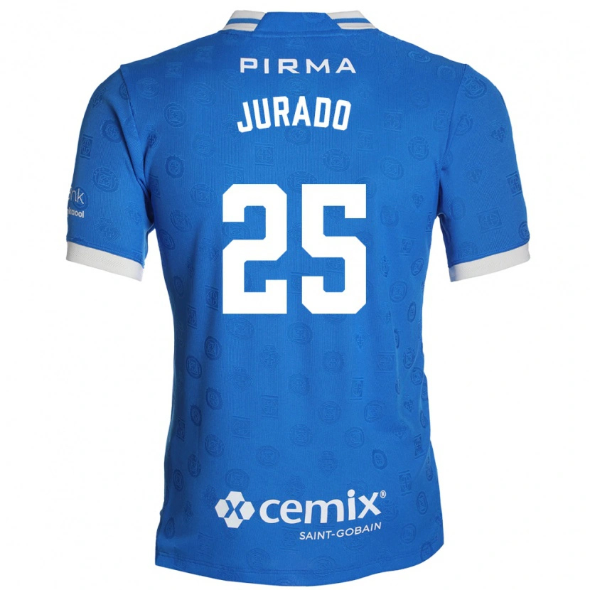 Danxen Kinder Sebastian Jurado #25 Blau Weiß Rot Heimtrikot Trikot 2026/27 T-Shirt Schweiz
