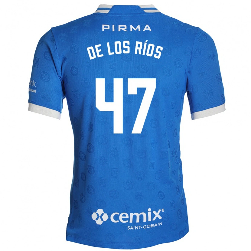 Danxen Kinder Sergio De Los Ríos #47 Blau Weiß Rot Heimtrikot Trikot 2026/27 T-Shirt Schweiz