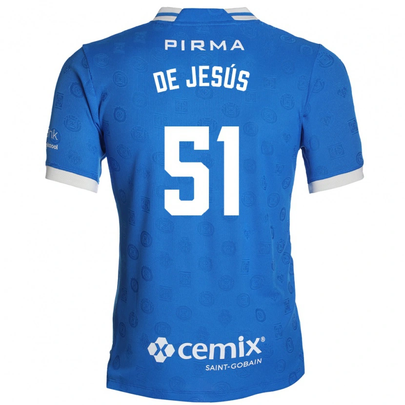 Danxen Kinder Luis De Jesús #51 Blau Weiß Rot Heimtrikot Trikot 2026/27 T-Shirt Schweiz