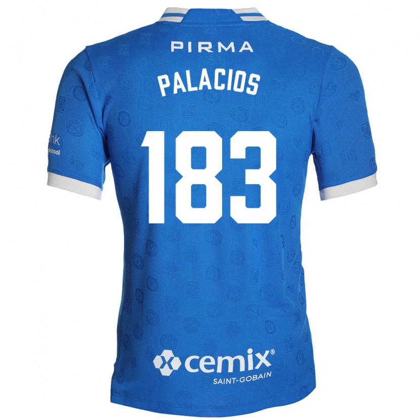 Danxen Kinder Kelvin Palacios #183 Blau Weiß Rot Heimtrikot Trikot 2026/27 T-Shirt Schweiz