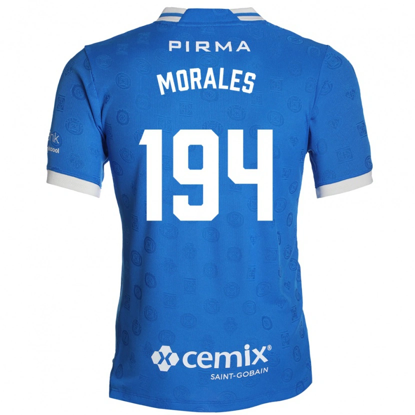Danxen Kinder Amaury Morales #194 Blau Weiß Rot Heimtrikot Trikot 2026/27 T-Shirt Schweiz