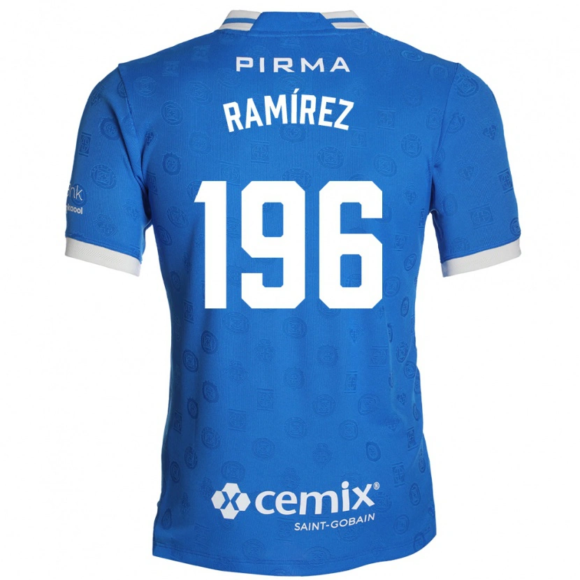 Danxen Kinder Ian Ramírez #196 Blau Weiß Rot Heimtrikot Trikot 2026/27 T-Shirt Schweiz