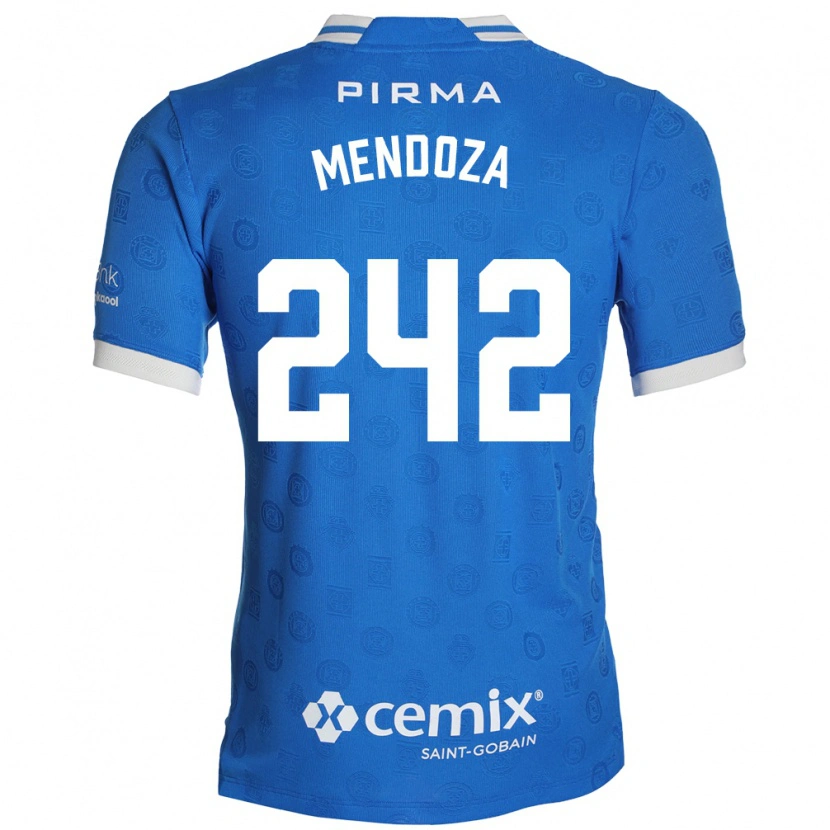 Danxen Kinder Giovani Mendoza #242 Blau Weiß Rot Heimtrikot Trikot 2026/27 T-Shirt Schweiz