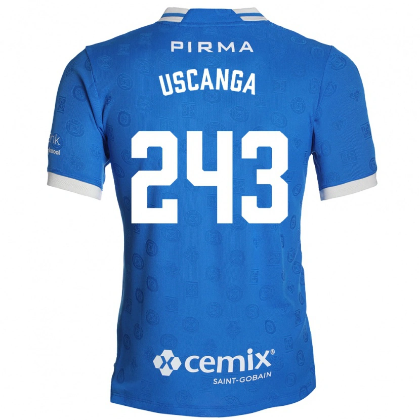 Danxen Kinder Rubén Uscanga #243 Blau Weiß Rot Heimtrikot Trikot 2026/27 T-Shirt Schweiz