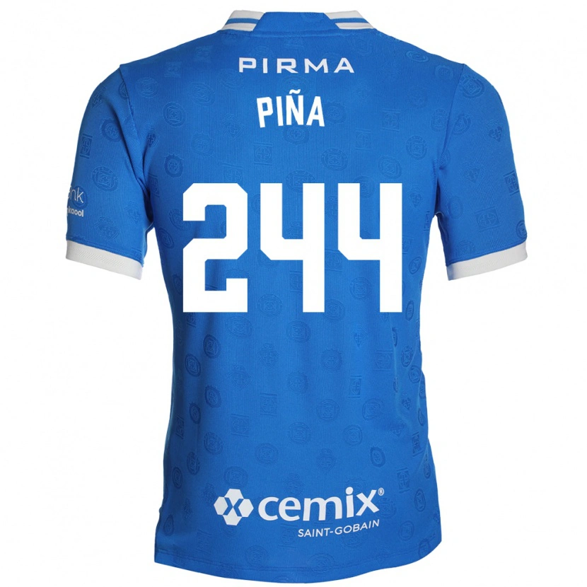 Danxen Kinder Oscar Piña #244 Blau Weiß Rot Heimtrikot Trikot 2026/27 T-Shirt Schweiz
