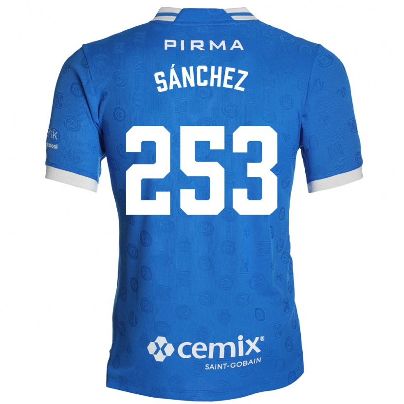 Danxen Kinder Pablo Sánchez #253 Blau Weiß Rot Heimtrikot Trikot 2026/27 T-Shirt Schweiz