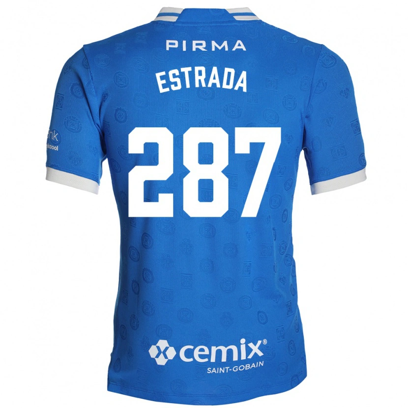 Danxen Kinder Hernán Estrada #287 Blau Weiß Rot Heimtrikot Trikot 2026/27 T-Shirt Schweiz