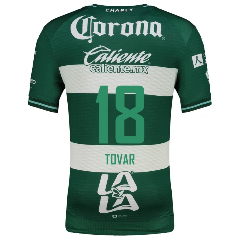 Danxen Kinder Arlett Tovar #18 Grün Weiß Heimtrikot Trikot 2026/27 T-Shirt Schweiz