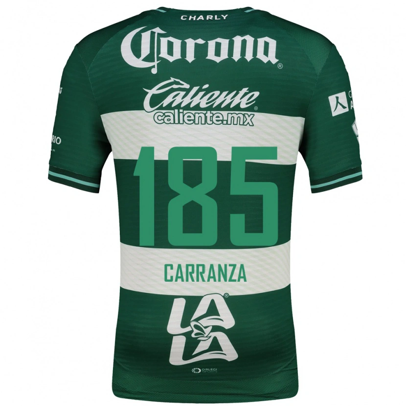 Danxen Kinder Héctor Carranza #185 Grün Weiß Heimtrikot Trikot 2026/27 T-Shirt Schweiz