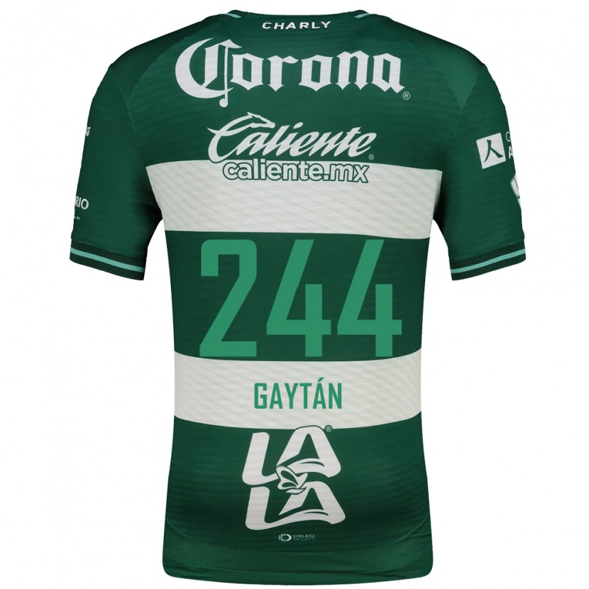 Danxen Kinder Axel Gaytán #244 Grün Weiß Heimtrikot Trikot 2026/27 T-Shirt Schweiz