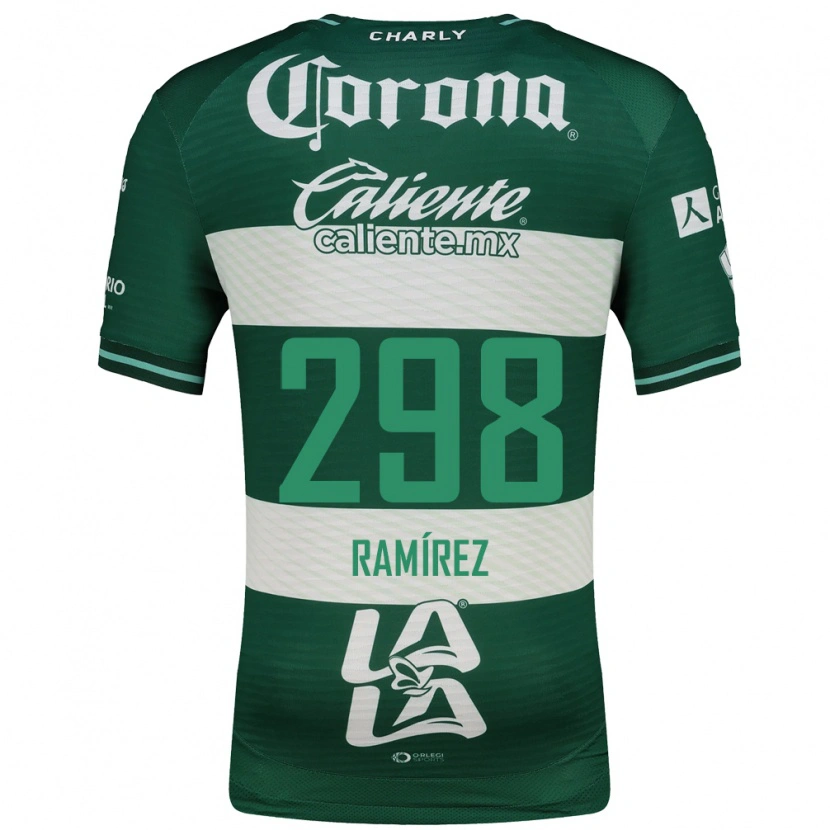 Danxen Kinder Ángel Ramírez #298 Grün Weiß Heimtrikot Trikot 2026/27 T-Shirt Schweiz