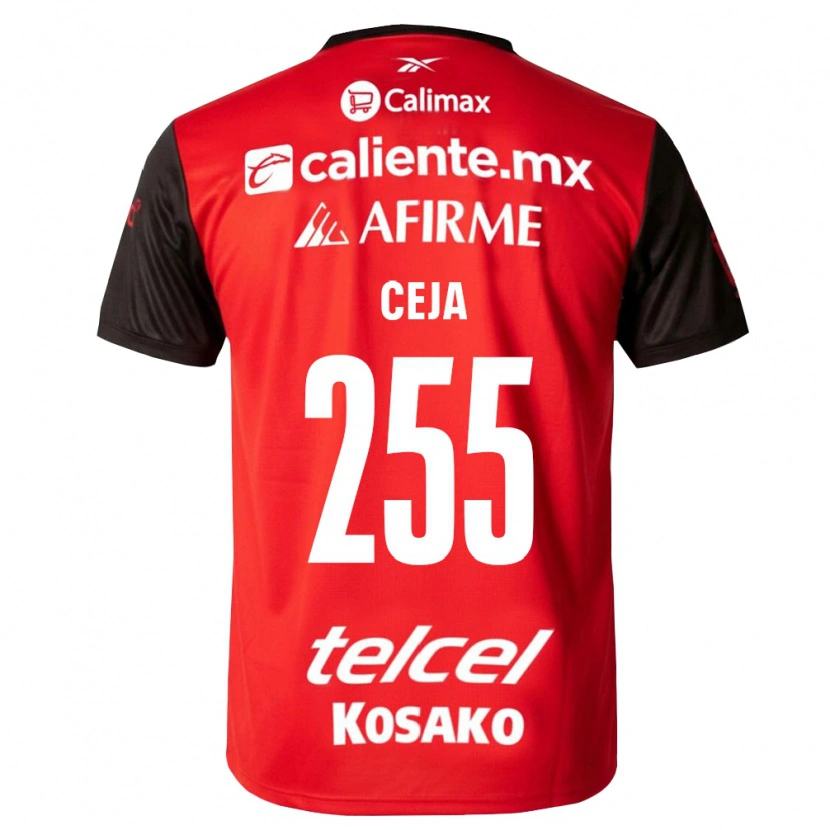 Danxen Kinder Julio Ceja #255 Schwarz Rot Heimtrikot Trikot 2026/27 T-Shirt Schweiz