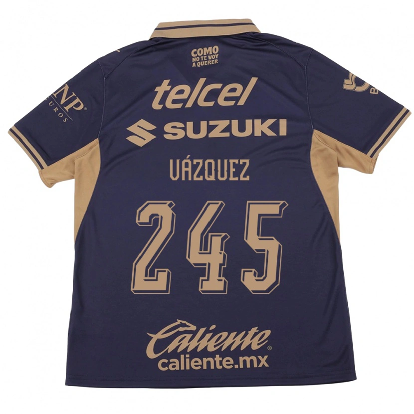 Danxen Kinder Austin Vázquez #245 Lila Braun Heimtrikot Trikot 2026/27 T-Shirt Schweiz