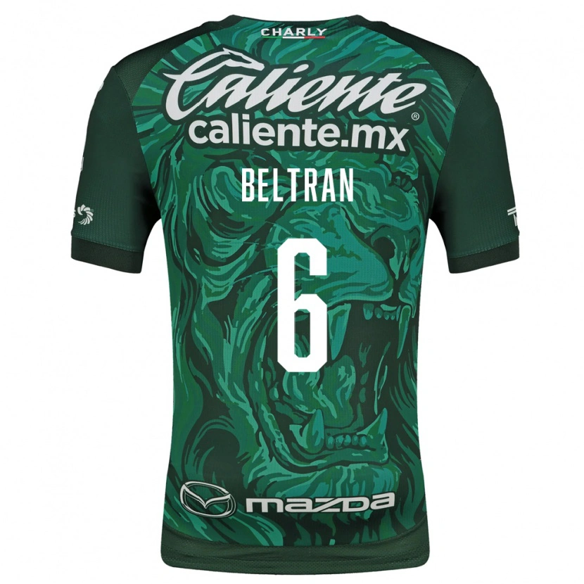Danxen Kinder Fernando Beltrán #6 Grün Schwarz Heimtrikot Trikot 2026/27 T-Shirt Schweiz