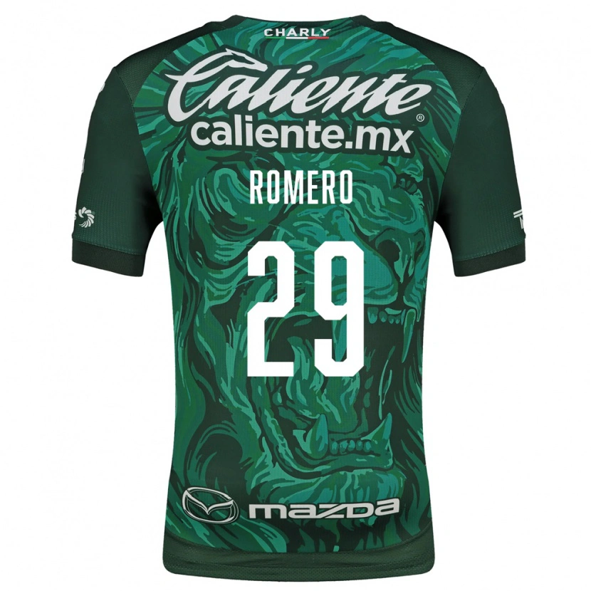 Danxen Kinder Lucas Romero #29 Grün Schwarz Heimtrikot Trikot 2026/27 T-Shirt Schweiz