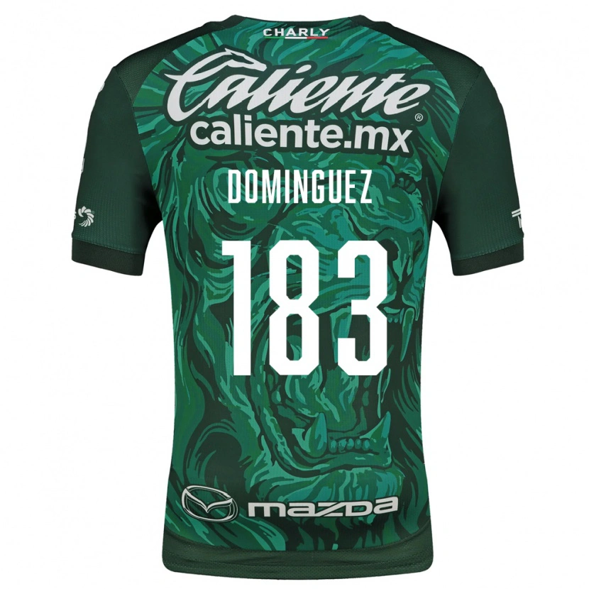 Danxen Kinder Jesús Domínguez #183 Grün Schwarz Heimtrikot Trikot 2026/27 T-Shirt Schweiz