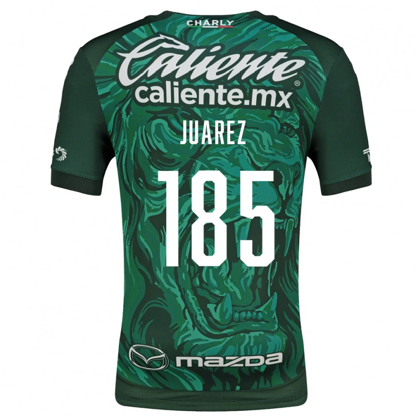 Danxen Kinder Moisés Juárez #185 Grün Schwarz Heimtrikot Trikot 2026/27 T-Shirt Schweiz