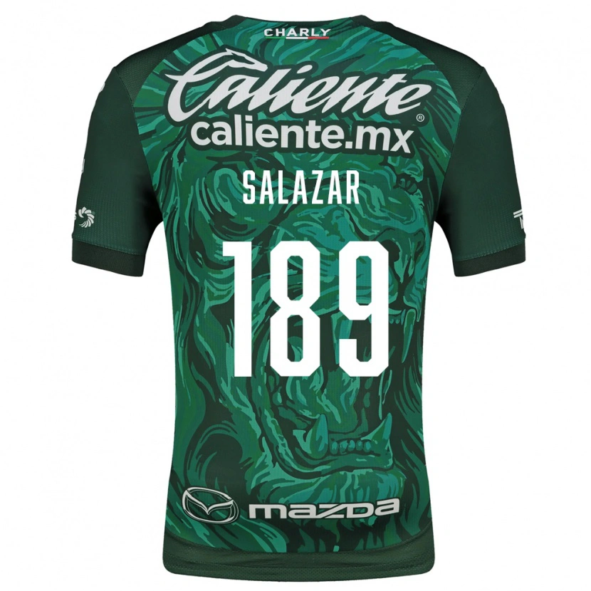 Danxen Kinder José Salazar #189 Grün Schwarz Heimtrikot Trikot 2026/27 T-Shirt Schweiz