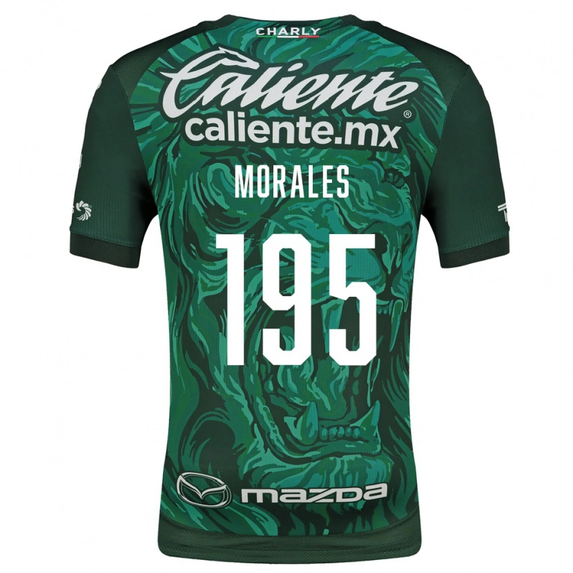 Danxen Kinder Daniel Morales #195 Grün Schwarz Heimtrikot Trikot 2026/27 T-Shirt Schweiz