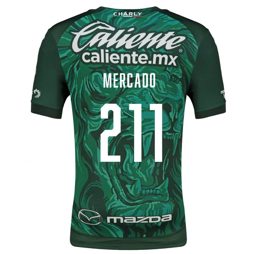 Danxen Kinder Diego Mercado #211 Grün Schwarz Heimtrikot Trikot 2026/27 T-Shirt Schweiz