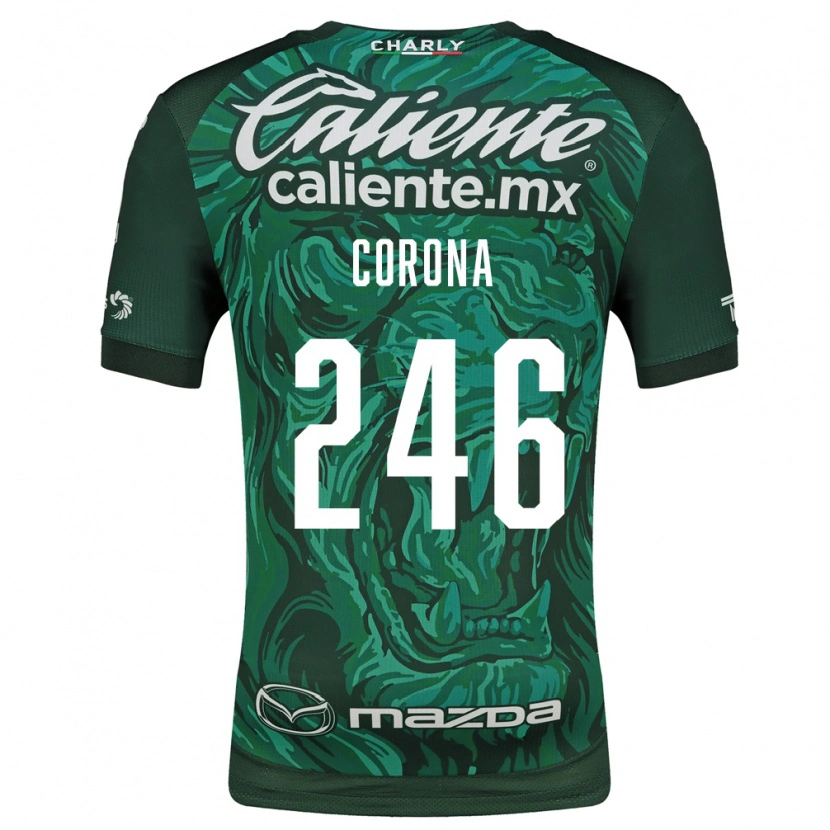 Danxen Kinder Michael Corona #246 Grün Schwarz Heimtrikot Trikot 2026/27 T-Shirt Schweiz