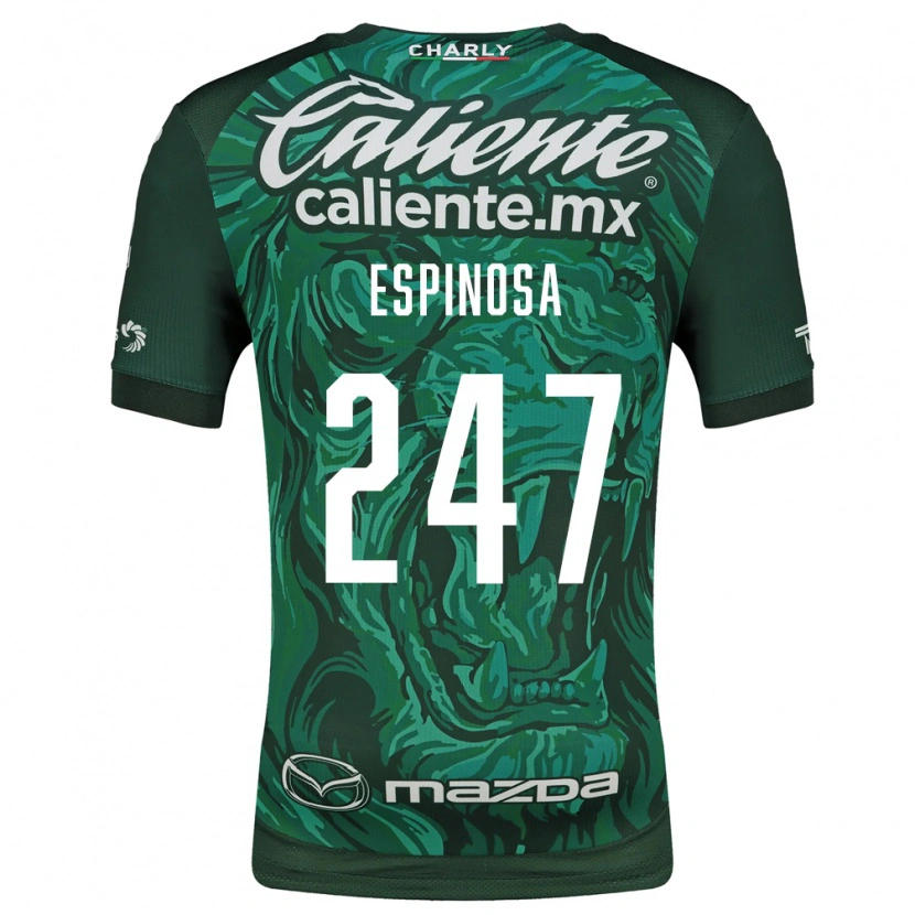Danxen Kinder Issac Espinosa #247 Grün Schwarz Heimtrikot Trikot 2026/27 T-Shirt Schweiz