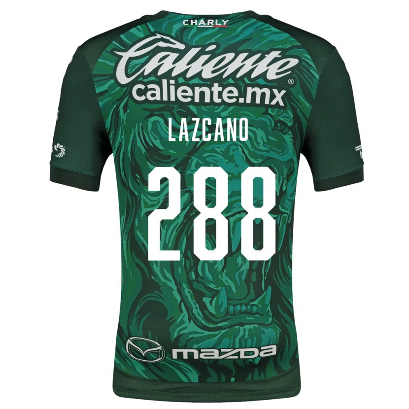 Danxen Kinder Evan Lazcano #288 Grün Schwarz Heimtrikot Trikot 2026/27 T-Shirt Schweiz