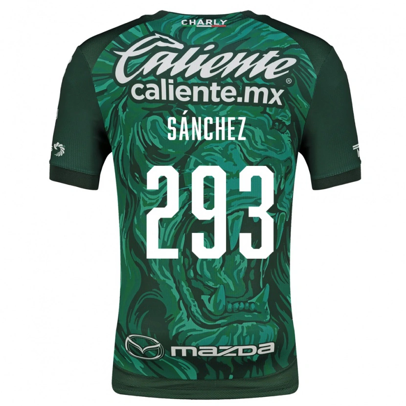 Danxen Kinder Christian Sánchez #293 Grün Schwarz Heimtrikot Trikot 2026/27 T-Shirt Schweiz