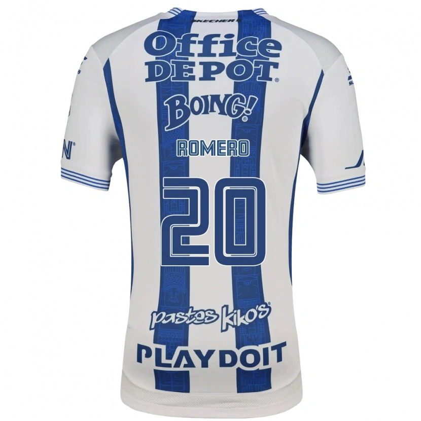 Danxen Kinder Tamara Romero #20 Weiß Marineblau Heimtrikot Trikot 2026/27 T-Shirt Schweiz