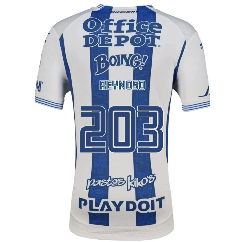 Danxen Kinder Braulio Reynoso #203 Weiß Marineblau Heimtrikot Trikot 2026/27 T-Shirt Schweiz