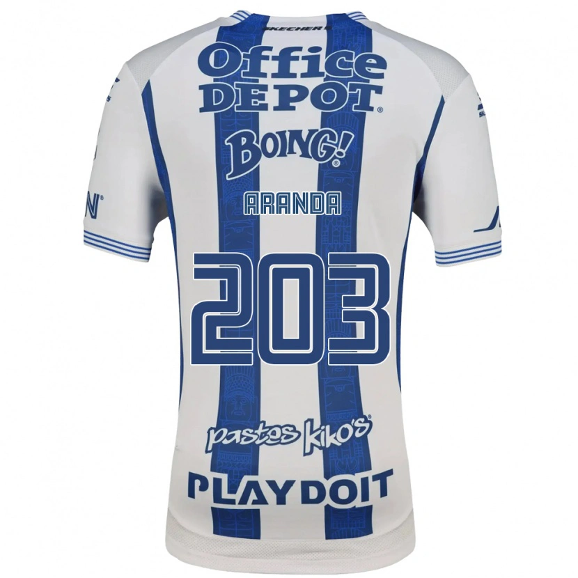 Danxen Kinder Juan Aranda #203 Weiß Marineblau Heimtrikot Trikot 2026/27 T-Shirt Schweiz