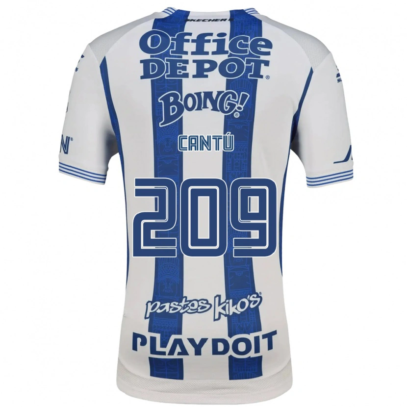 Danxen Kinder Juan Cantú #209 Weiß Marineblau Heimtrikot Trikot 2026/27 T-Shirt Schweiz