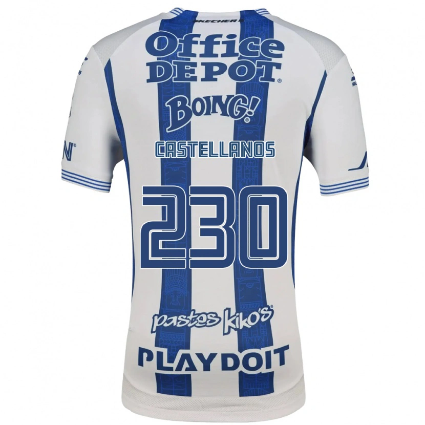 Danxen Kinder Edson Castellanos #230 Weiß Marineblau Heimtrikot Trikot 2026/27 T-Shirt Schweiz