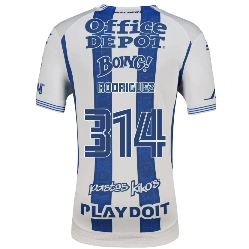 Danxen Kinder Alan Rodríguez #314 Weiß Marineblau Heimtrikot Trikot 2026/27 T-Shirt Schweiz