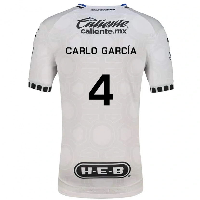 Danxen Kinder Carlo García #4 Weiß Schwarz Blau Heimtrikot Trikot 2026/27 T-Shirt Schweiz