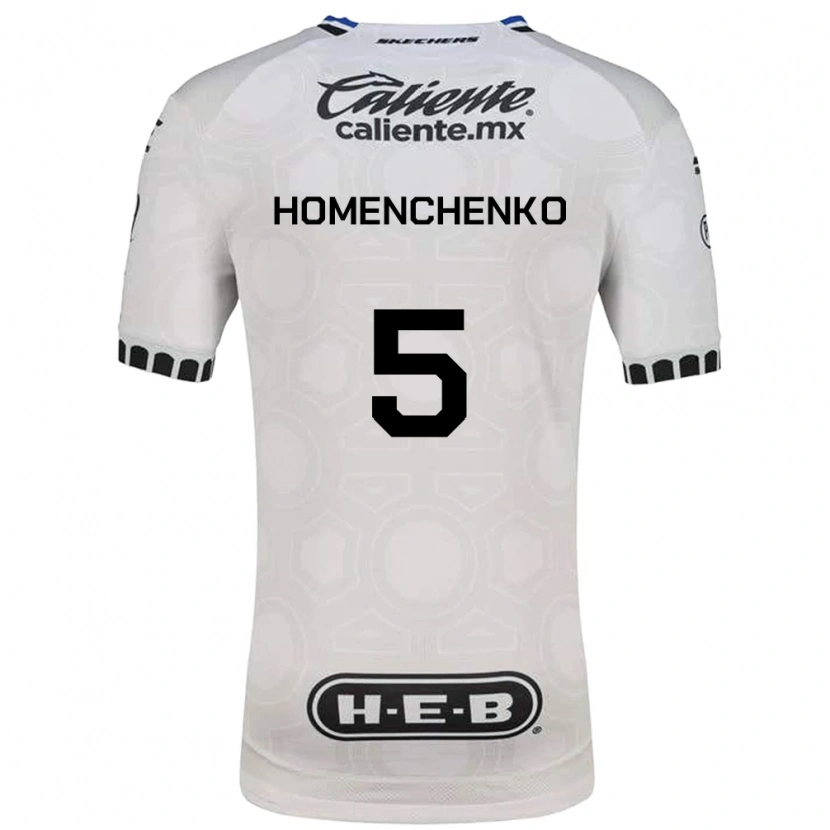 Danxen Kinder Santiago Homenchenko #5 Weiß Schwarz Blau Heimtrikot Trikot 2026/27 T-Shirt Schweiz