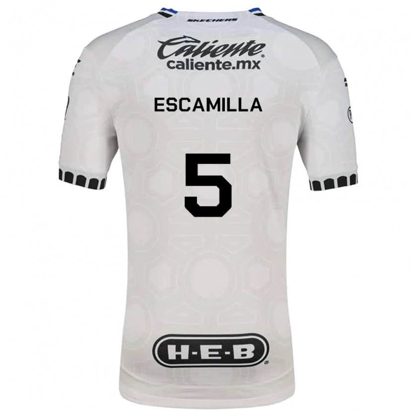 Danxen Kinder Kevin Escamilla #5 Weiß Schwarz Blau Heimtrikot Trikot 2026/27 T-Shirt Schweiz