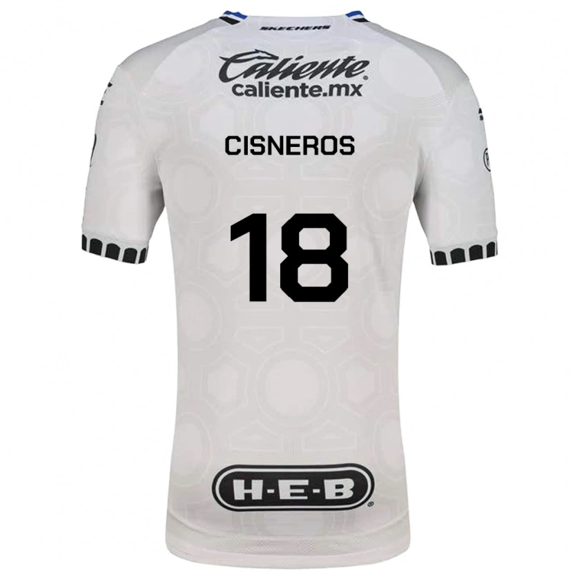 Danxen Kinder Ronaldo Cisneros #18 Weiß Schwarz Blau Heimtrikot Trikot 2026/27 T-Shirt Schweiz