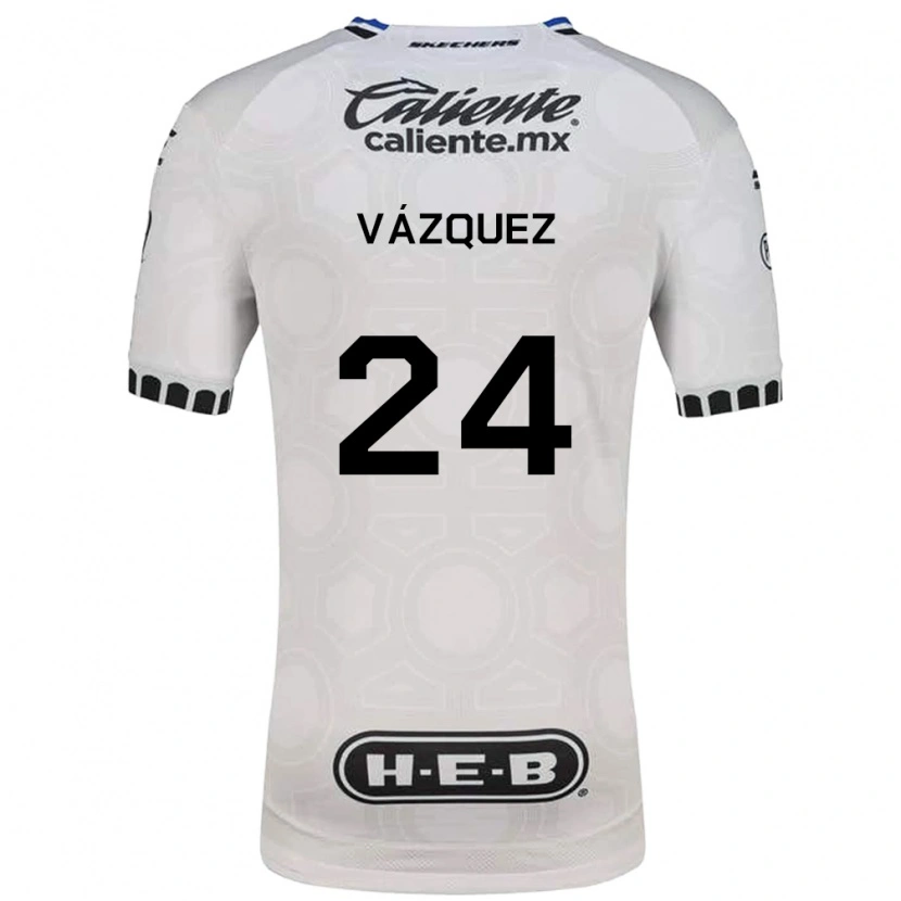 Danxen Kinder Brayton Vázquez #24 Weiß Schwarz Blau Heimtrikot Trikot 2026/27 T-Shirt Schweiz