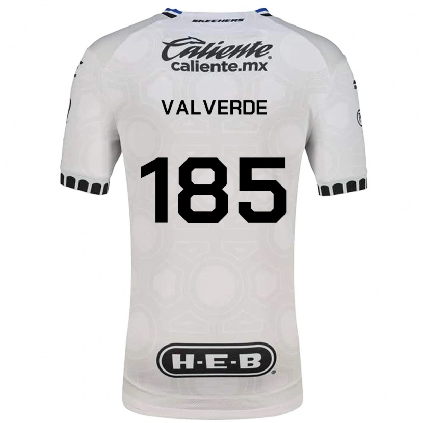 Danxen Kinder Luis Valverde #185 Weiß Schwarz Blau Heimtrikot Trikot 2026/27 T-Shirt Schweiz