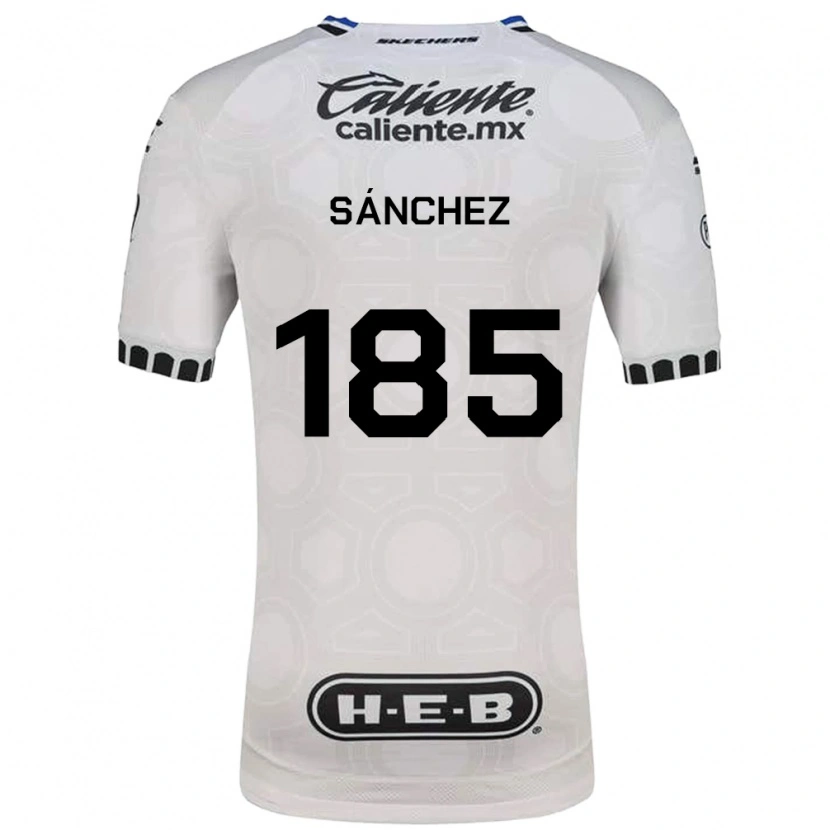 Danxen Kinder Saúl Sánchez #185 Weiß Schwarz Blau Heimtrikot Trikot 2026/27 T-Shirt Schweiz