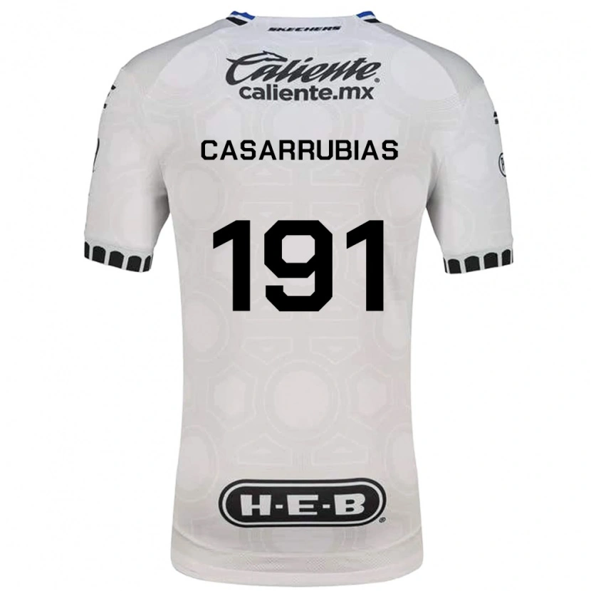Danxen Kinder Aaron Casarrubias #191 Weiß Schwarz Blau Heimtrikot Trikot 2026/27 T-Shirt Schweiz