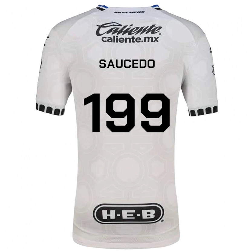 Danxen Kinder Christian Saucedo #199 Weiß Schwarz Blau Heimtrikot Trikot 2026/27 T-Shirt Schweiz