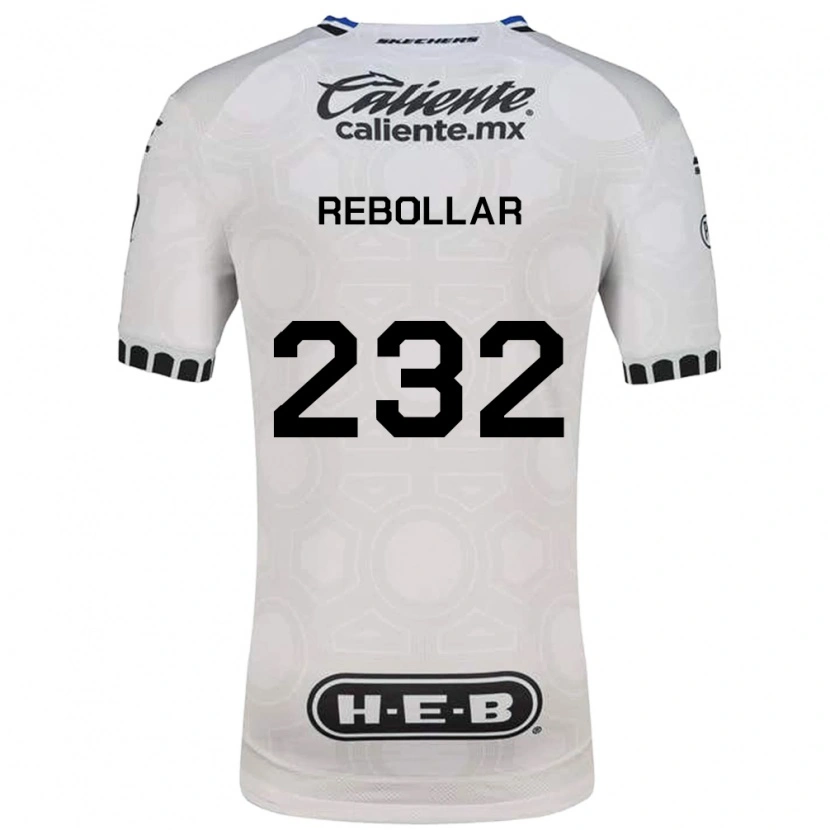 Danxen Kinder Jonathan Rebollar #232 Weiß Schwarz Blau Heimtrikot Trikot 2026/27 T-Shirt Schweiz